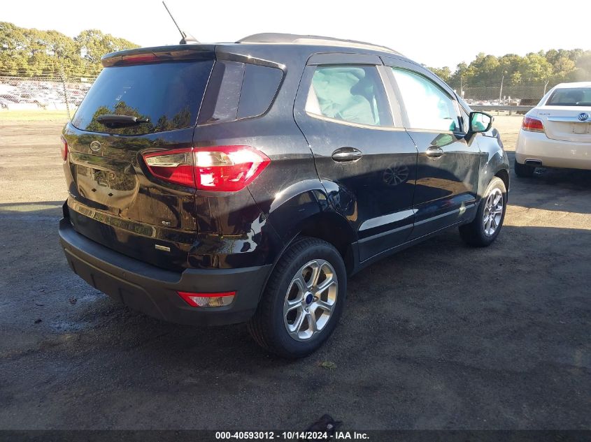 2020 Ford Ecosport Se VIN: MAJ3S2GETLC342392 Lot: 40593012