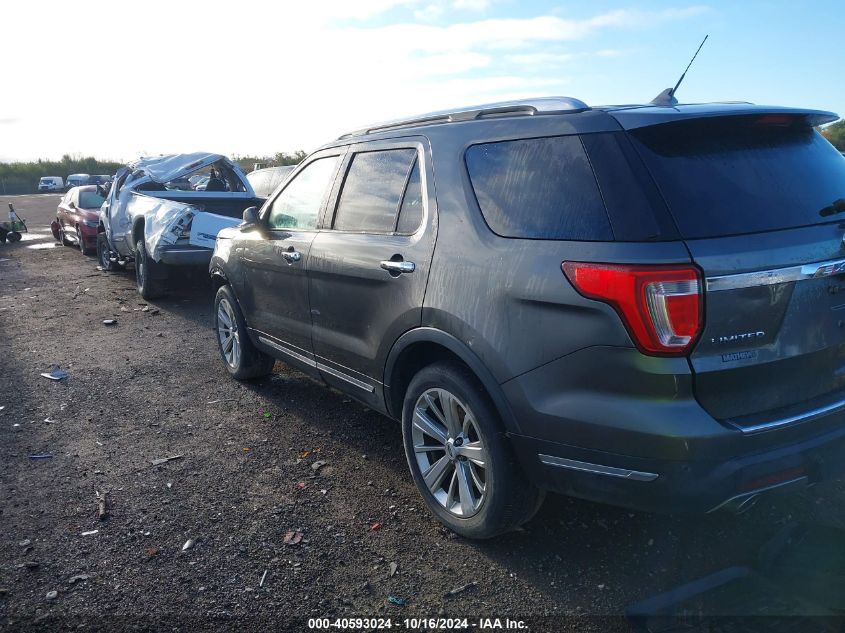 2019 Ford Explorer Limited VIN: 1FM5K8F83KGA11186 Lot: 40593024