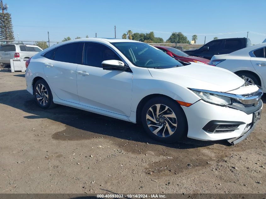 2018 Honda Civic Ex VIN: 2HGFC2F71JH532146 Lot: 40593033