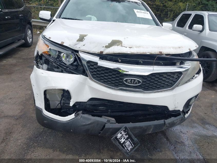 2011 Kia Sorento Lx VIN: 5XYKT3A1XBG187351 Lot: 40593054