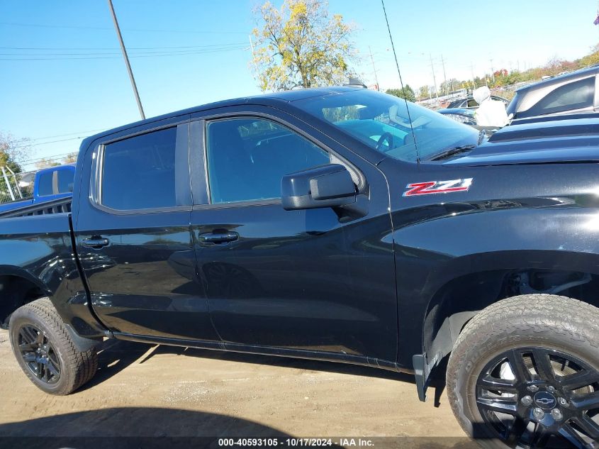 2022 Chevrolet Silverado 1500 4Wd Short Bed Lt Trail Boss VIN: 3GCUDFED7NG690224 Lot: 40593105