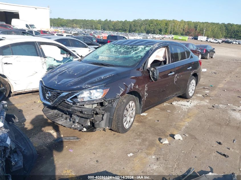 2019 Nissan Sentra S VIN: 3N1AB7AP7KY373051 Lot: 40593124