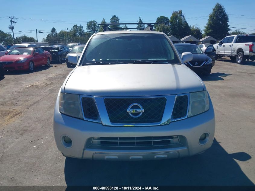 5N1AR1NN1BC634158 2011 Nissan Pathfinder Silver