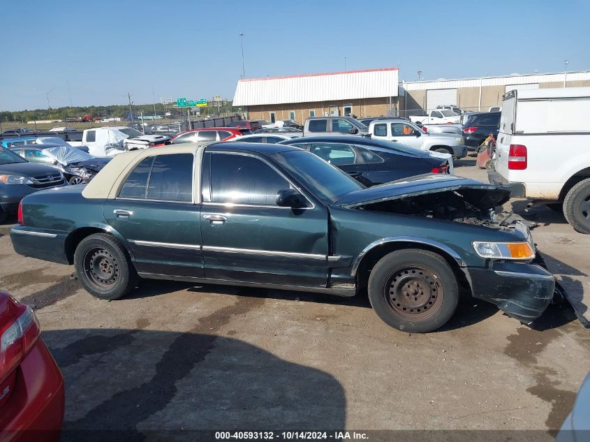 1999 Mercury Grand Marquis Gs VIN: 2MEFM74W8XX704575 Lot: 40593132