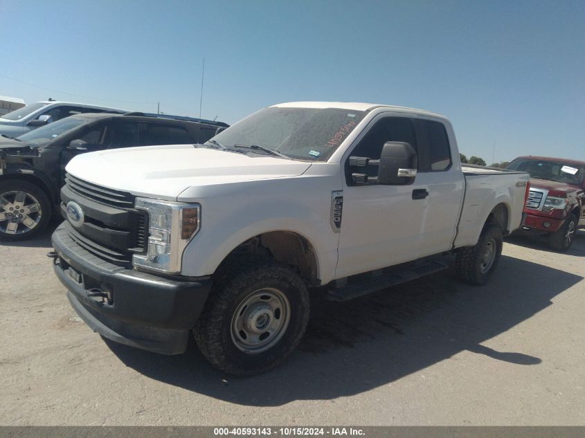 2019 Ford F-250 Xl VIN: 1FT7X2B64KEE68357 Lot: 40593143