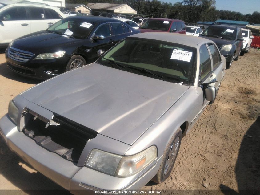 2007 Mercury Grand Marquis Gs VIN: 2MEFM74V97X602368 Lot: 40593151