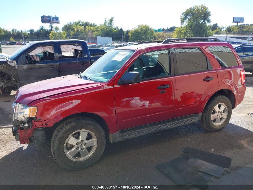 2010 Ford Escape Xlt VIN: 1FMCU0D76AKD19333 Lot: 40593157