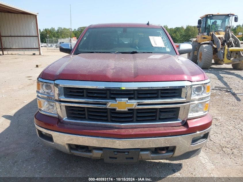 2014 Chevrolet Silverado 1500 2Lt VIN: 3GCUKREC3EG208069 Lot: 40593174