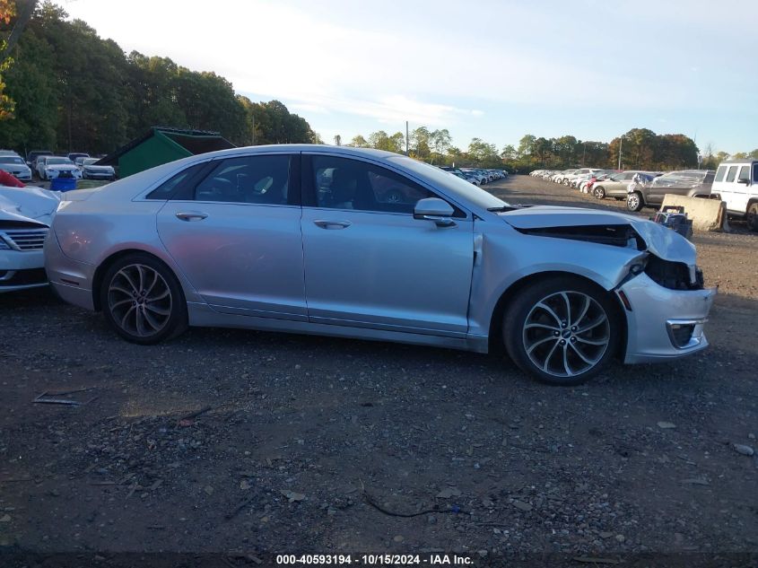 2018 Lincoln Mkz Reserve VIN: 3LN6L5F95JR613250 Lot: 40593194