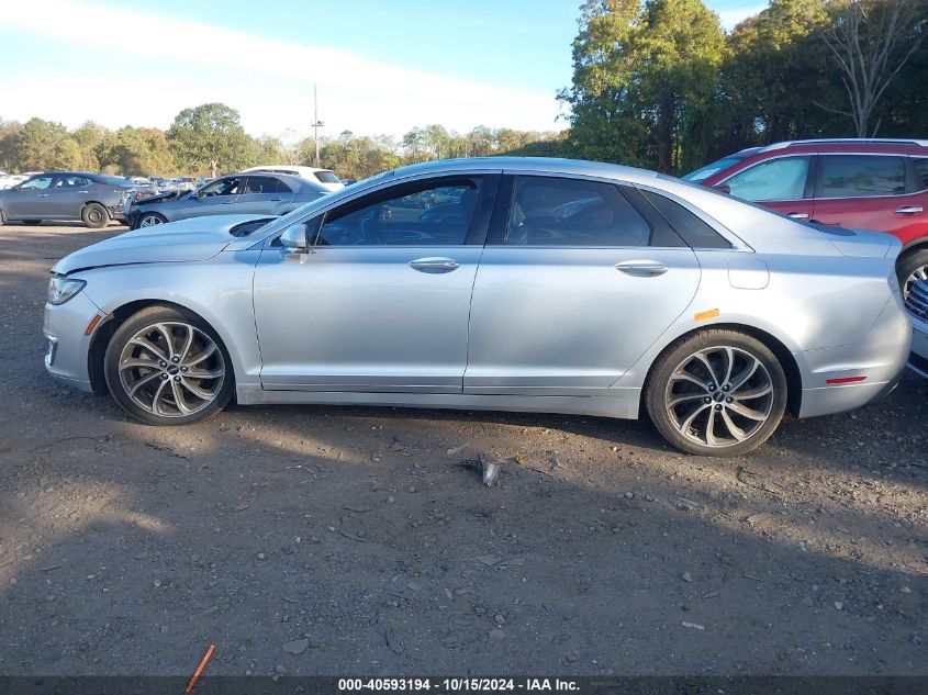 2018 Lincoln Mkz Reserve VIN: 3LN6L5F95JR613250 Lot: 40593194