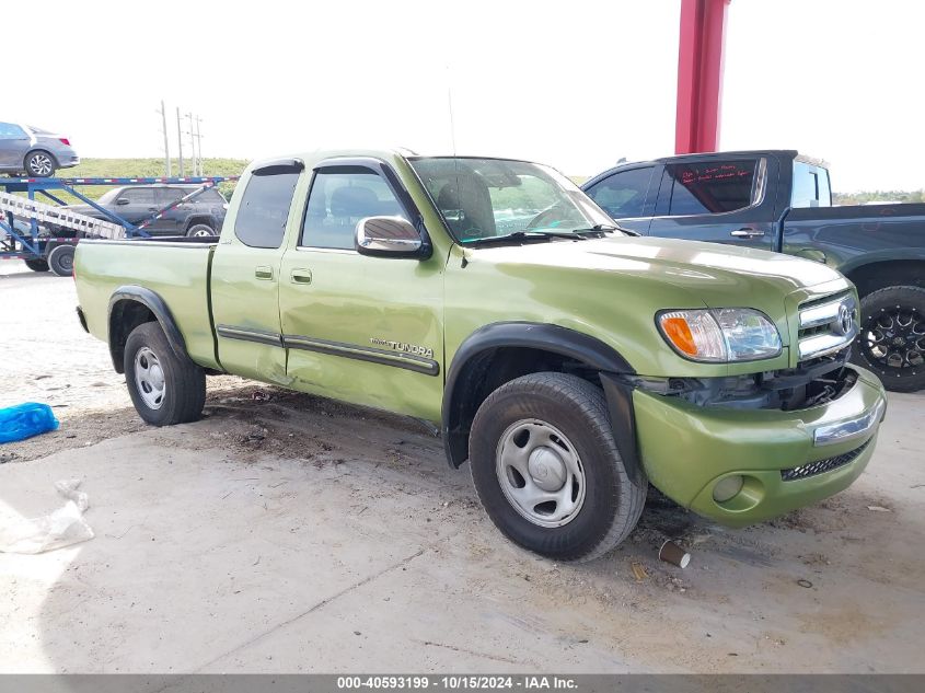 2003 Toyota Tundra Sr5 V8 VIN: 5TBRT34163S360693 Lot: 40593199