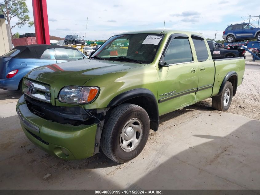 2003 Toyota Tundra Sr5 V8 VIN: 5TBRT34163S360693 Lot: 40593199