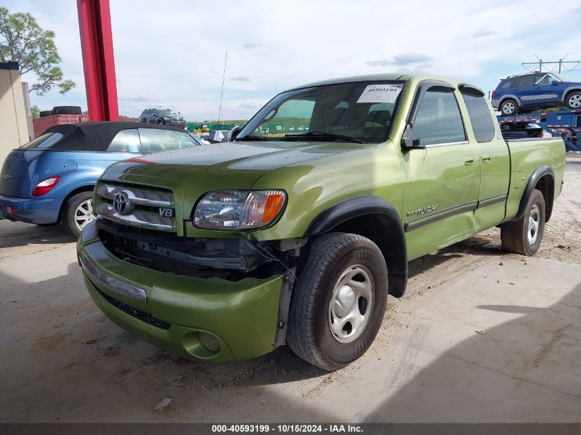 2003 Toyota Tundra Sr5 V8 VIN: 5TBRT34163S360693 Lot: 40593199