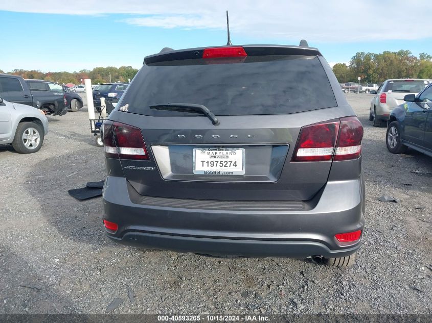 2019 Dodge Journey Se VIN: 3C4PDCBB1KT859347 Lot: 40593205