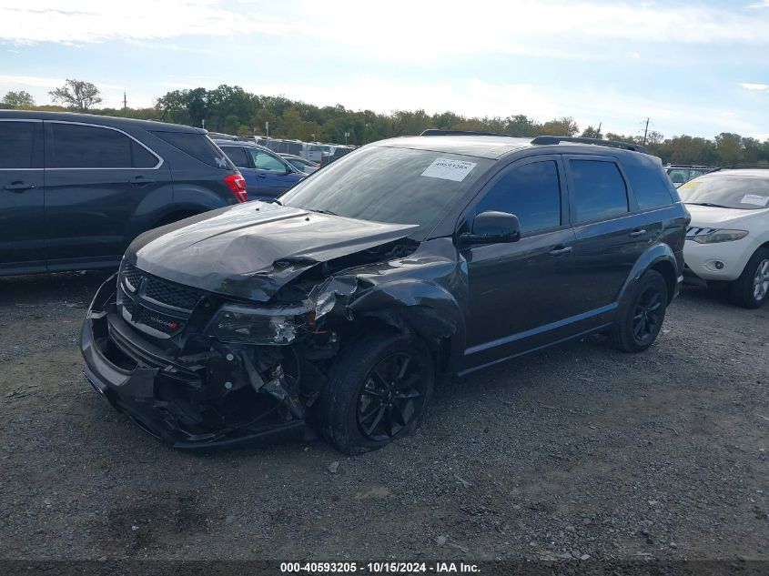 2019 Dodge Journey Se VIN: 3C4PDCBB1KT859347 Lot: 40593205