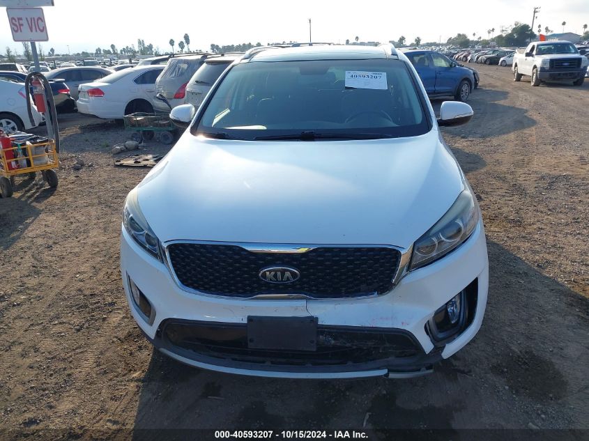 2016 Kia Sorento 3.3L Ex VIN: 5XYPH4A53GG150200 Lot: 40593207