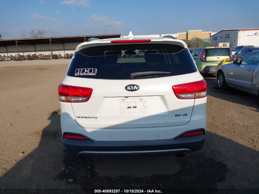 2016 Kia Sorento 3.3L Ex VIN: 5XYPH4A53GG150200 Lot: 40593207