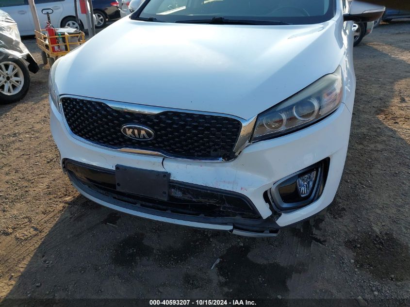 2016 KIA SORENTO 3.3L EX - 5XYPH4A53GG150200