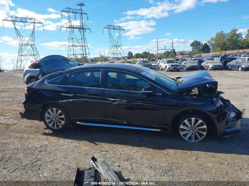 2017 Hyundai Sonata Sport VIN: 5NPE34AF8HH457743 Lot: 40593216