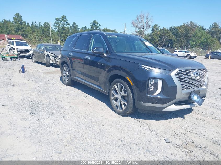 2021 Hyundai Palisade Sel VIN: KM8R4DHE4MU272564 Lot: 40593221