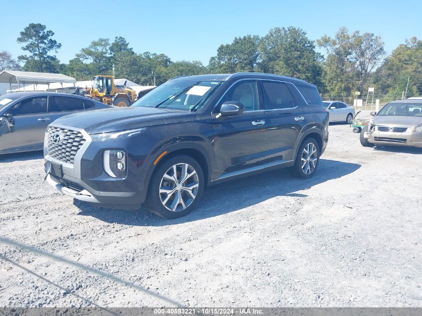 2021 Hyundai Palisade Sel VIN: KM8R4DHE4MU272564 Lot: 40593221