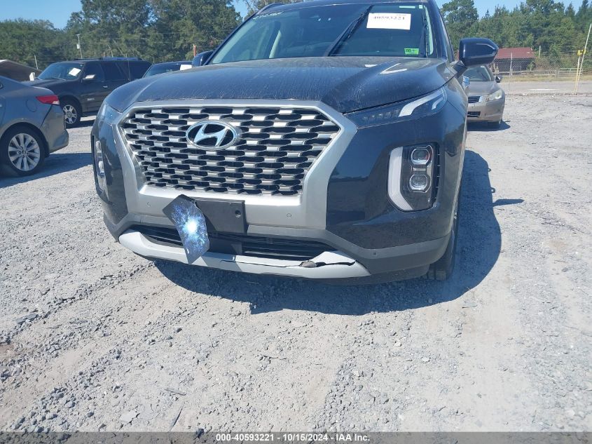 2021 Hyundai Palisade Sel VIN: KM8R4DHE4MU272564 Lot: 40593221