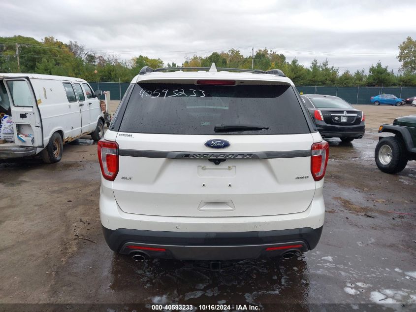 2017 Ford Explorer Xlt VIN: 1FM5K8D86HGB58274 Lot: 40593233