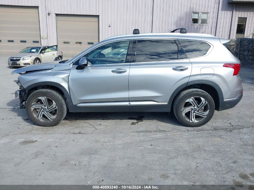 2022 Hyundai Santa Fe Sel VIN: 5NMS3DAJ5NH431875 Lot: 40593240