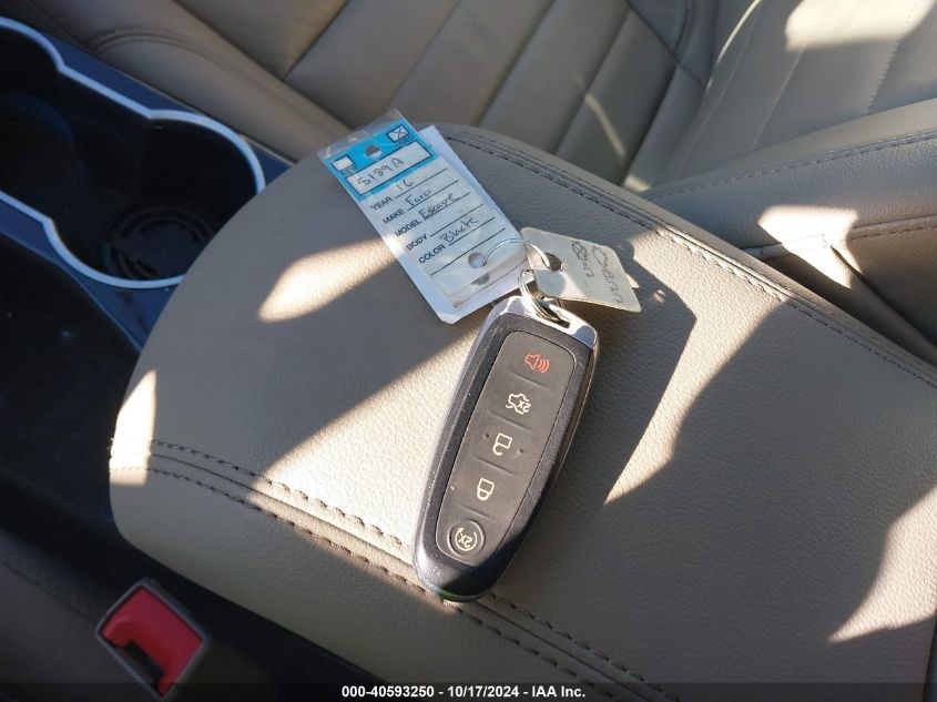 2016 Ford Escape Titanium VIN: 1FMCU9JX1GUA00752 Lot: 40593250