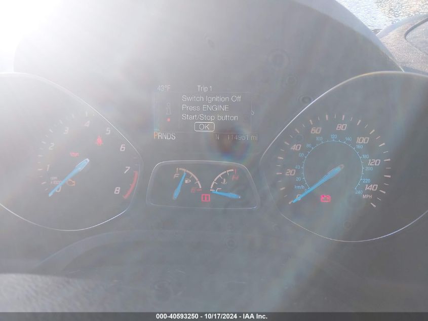 2016 Ford Escape Titanium VIN: 1FMCU9JX1GUA00752 Lot: 40593250