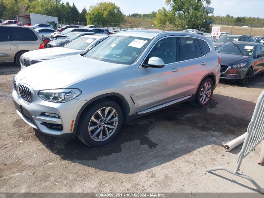 VIN 5UXTR9C50JLD88749 2018 BMW X3, Xdrive30I no.2