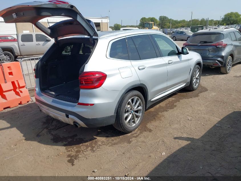 2018 BMW X3 XDRIVE30I - 5UXTR9C50JLD88749