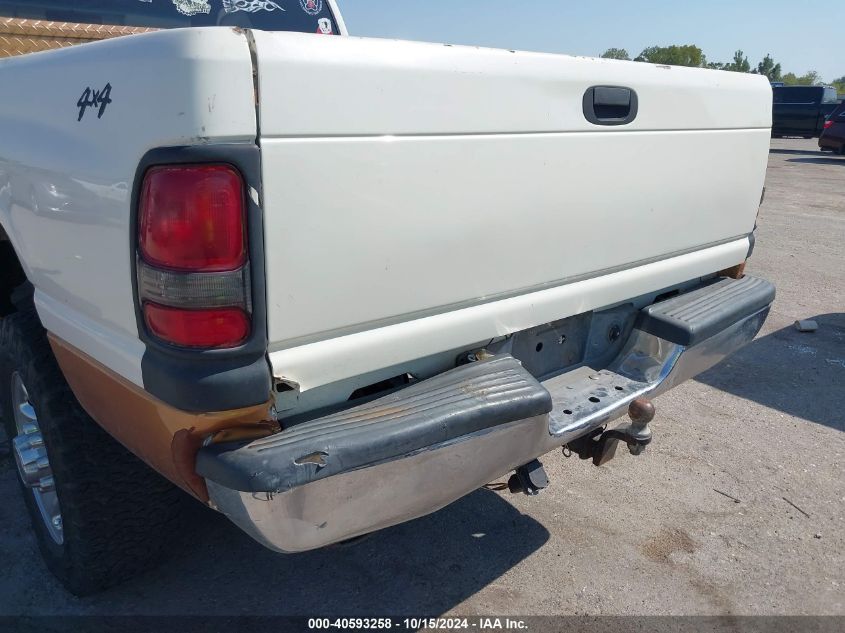 2000 Dodge Ram 2500 St VIN: 1B7KF23ZXYJ162768 Lot: 40593258