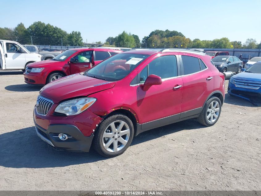 2013 Buick Encore Convenience VIN: KL4CJBSB1DB127283 Lot: 40593298