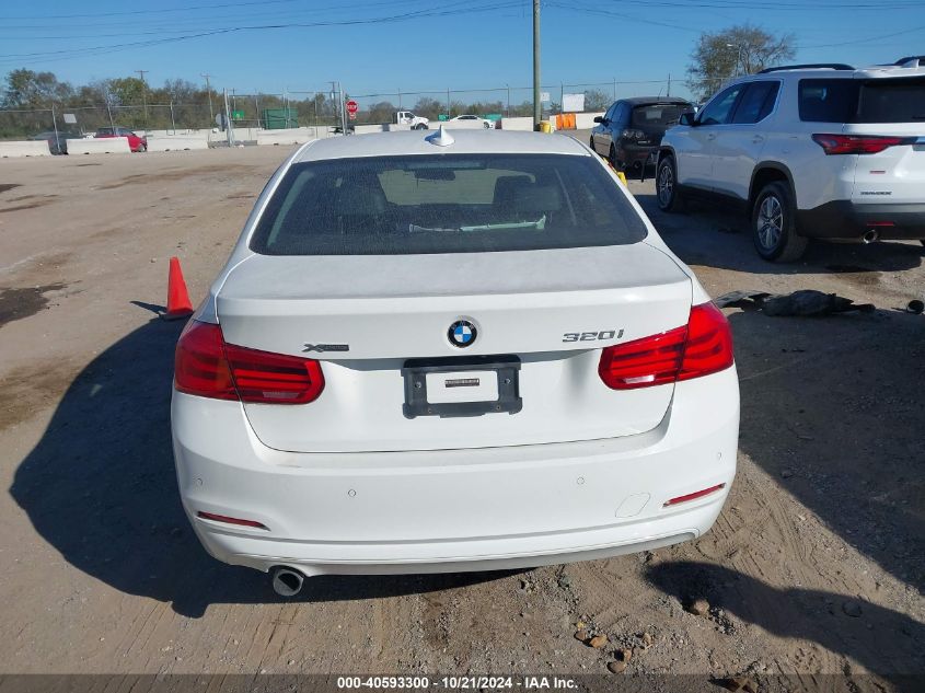 2016 BMW 320I xDrive VIN: WBA8E5G51GNU21867 Lot: 40593300