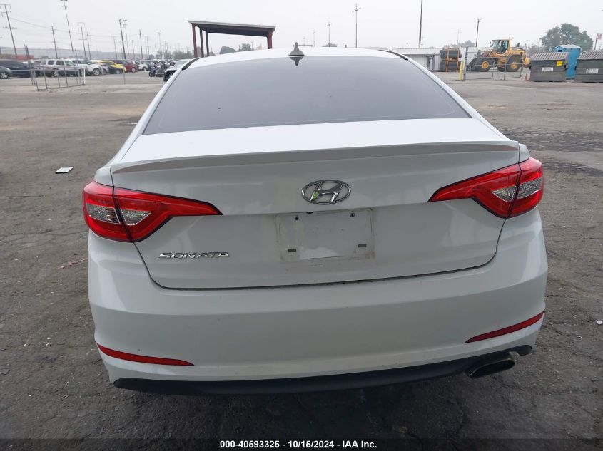 2016 Hyundai Sonata Se VIN: 5NPE24AF9GH369057 Lot: 40593325