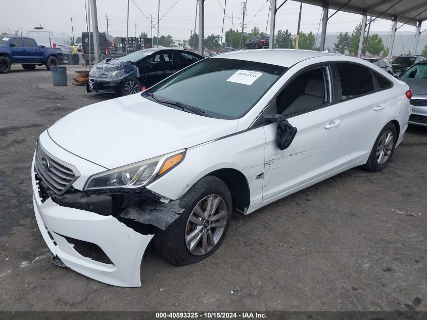 2016 HYUNDAI SONATA SE - 5NPE24AF9GH369057