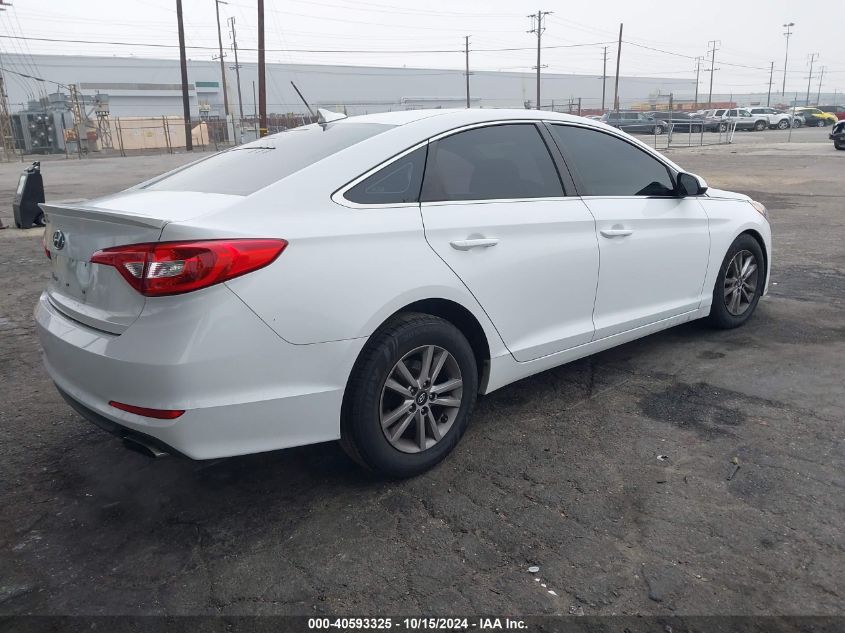 2016 HYUNDAI SONATA SE - 5NPE24AF9GH369057