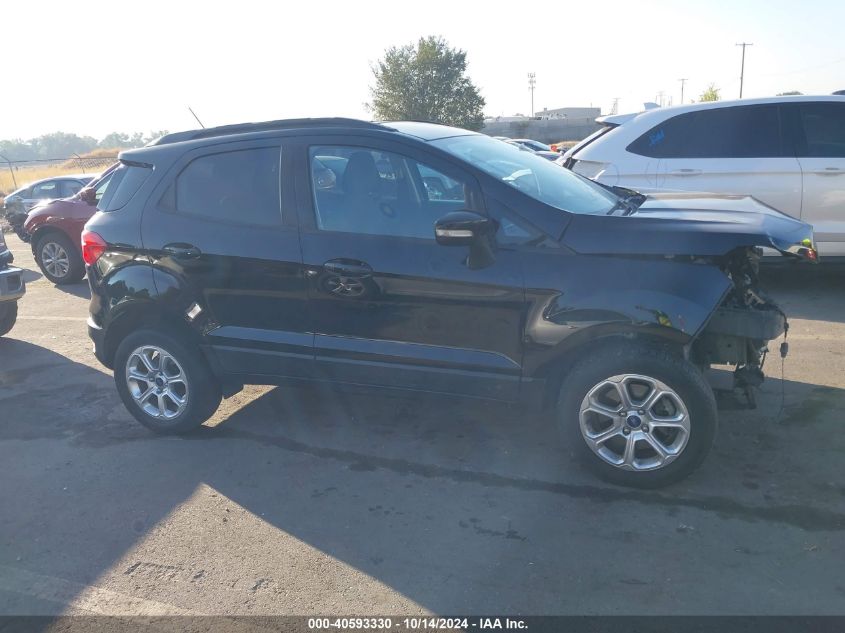 2018 Ford Ecosport Se VIN: MAJ6P1UL6JC187721 Lot: 40593330