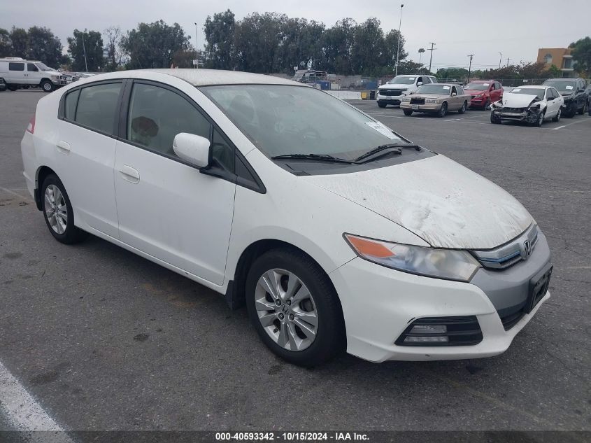 2013 Honda Insight Ex VIN: JHMZE2H73DS005210 Lot: 40593342