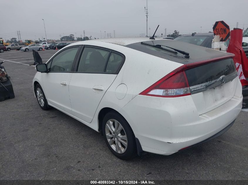 2013 Honda Insight Ex VIN: JHMZE2H73DS005210 Lot: 40593342