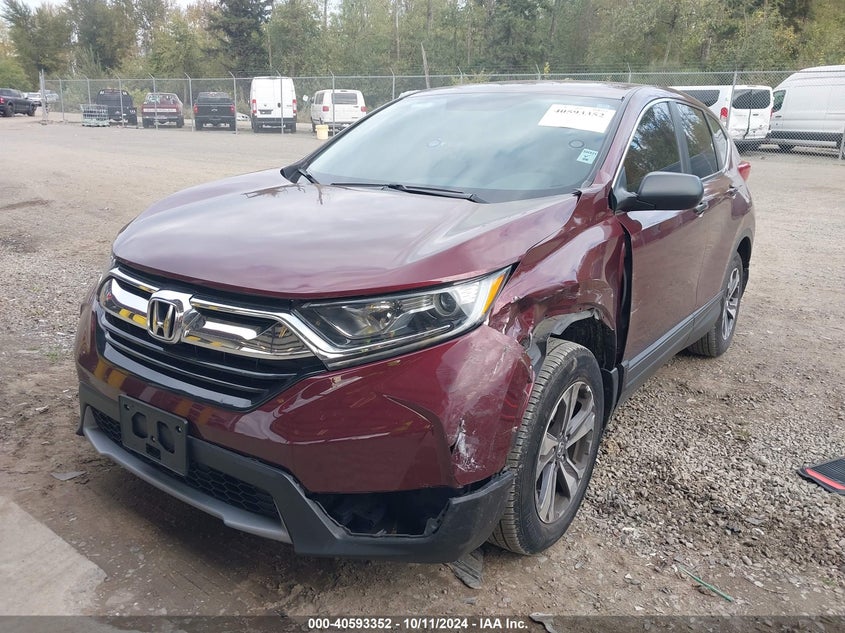 2017 HONDA CR-V LX - 2HKRW6H31HH220771
