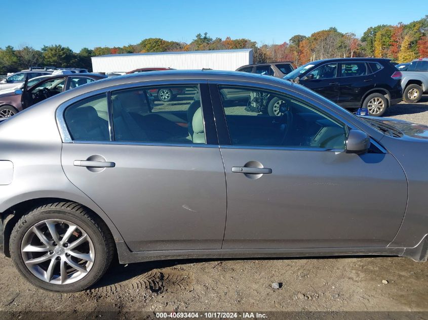 2008 Infiniti G35X VIN: JNKBV61F68M280039 Lot: 40593404