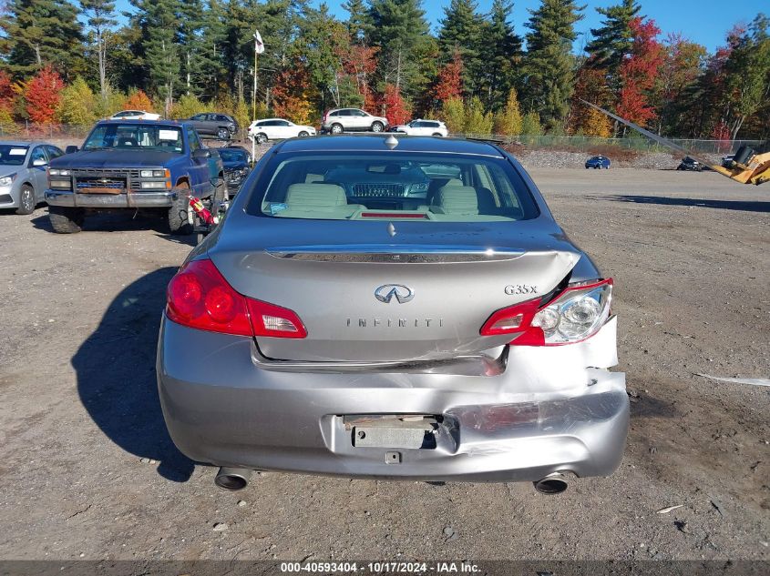 2008 Infiniti G35X VIN: JNKBV61F68M280039 Lot: 40593404