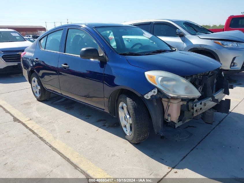 2014 Nissan Versa 1.6 S VIN: 3N1CN7AP9EL822750 Lot: 40593417