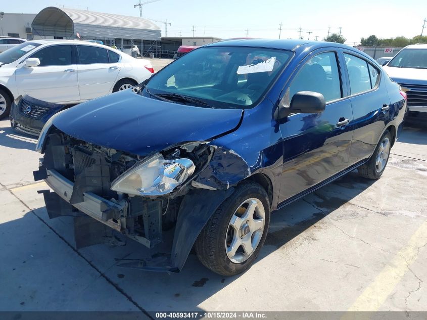 2014 Nissan Versa 1.6 S VIN: 3N1CN7AP9EL822750 Lot: 40593417