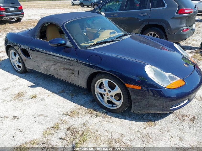 1999 Porsche Boxster VIN: WP0CA2989XU629550 Lot: 40593428