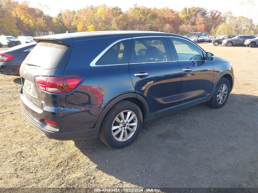 VIN 5XYPGDA34LG625378 2020 KIA SORENTO 2.4L LX