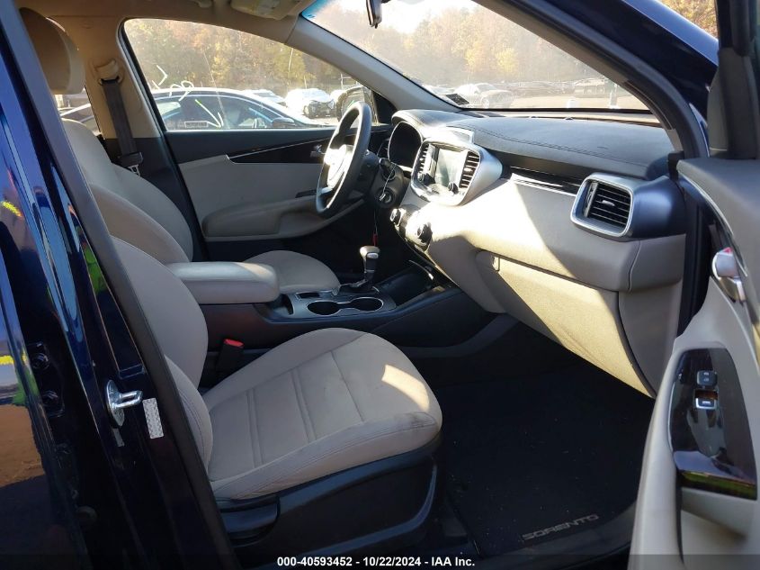 VIN 5XYPGDA34LG625378 2020 KIA SORENTO 2.4L LX