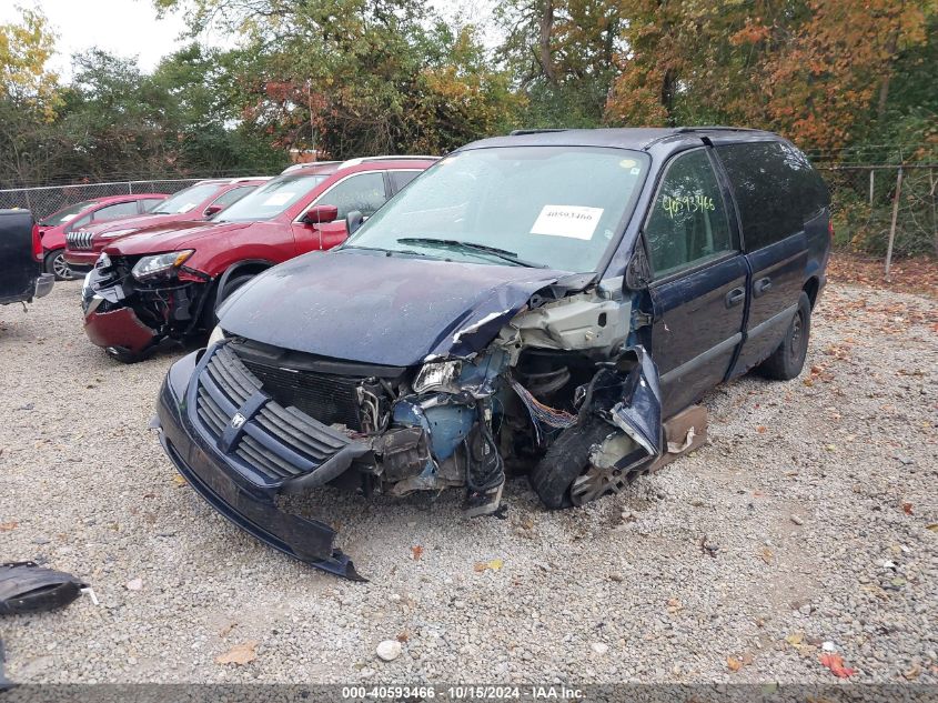 2005 Dodge Grand Caravan Se VIN: 1D4GP24R25B363896 Lot: 40593466